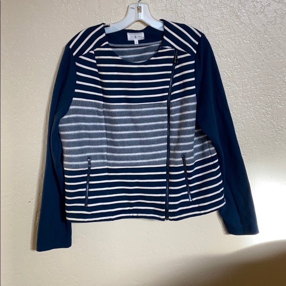 Lou & Grey Moto Jacket Size Large